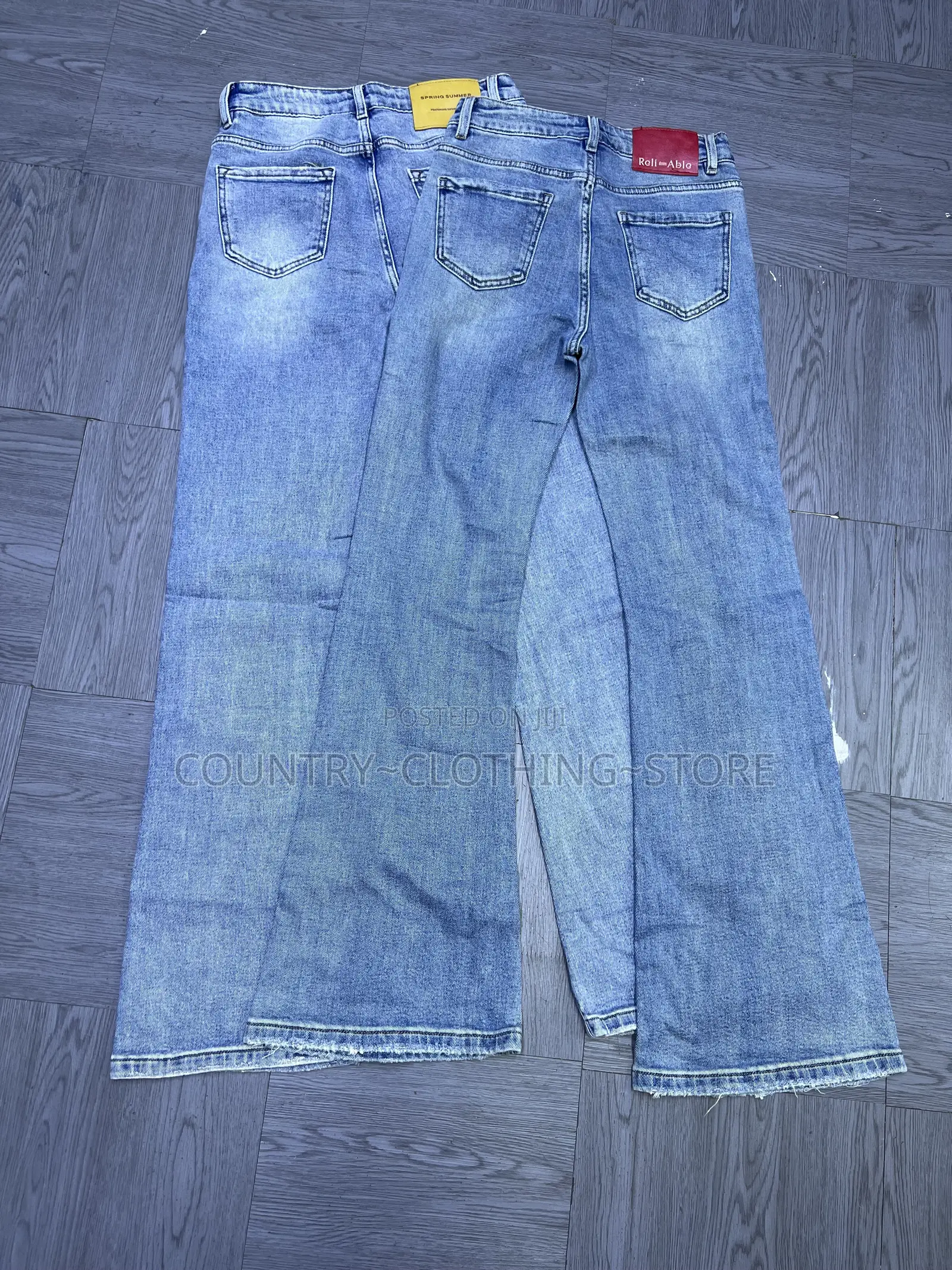 Flared Jeans Unique Colors
