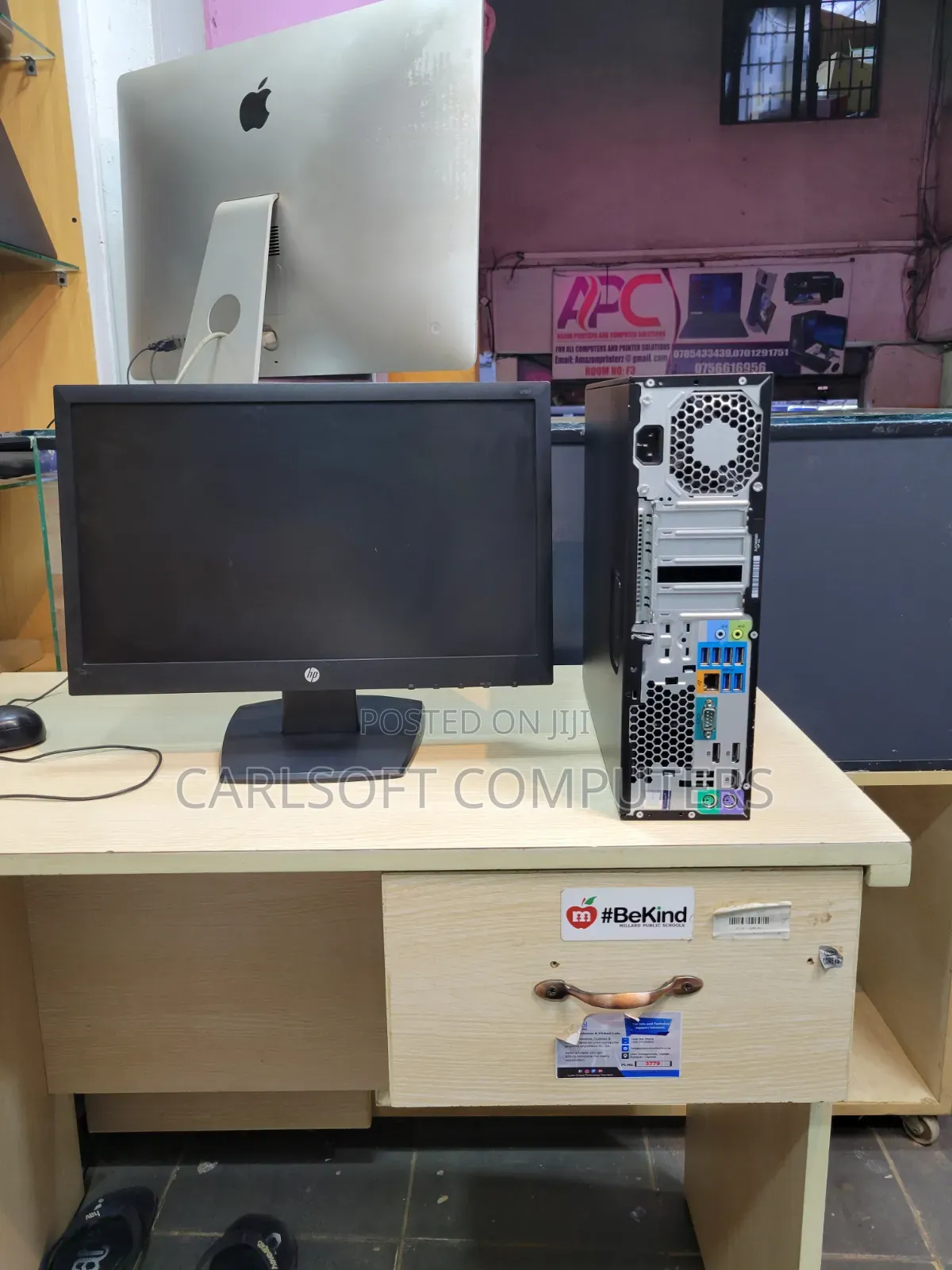 Desktop Computer HP 4GB Intel Core i3 HDD+SSD 500GB