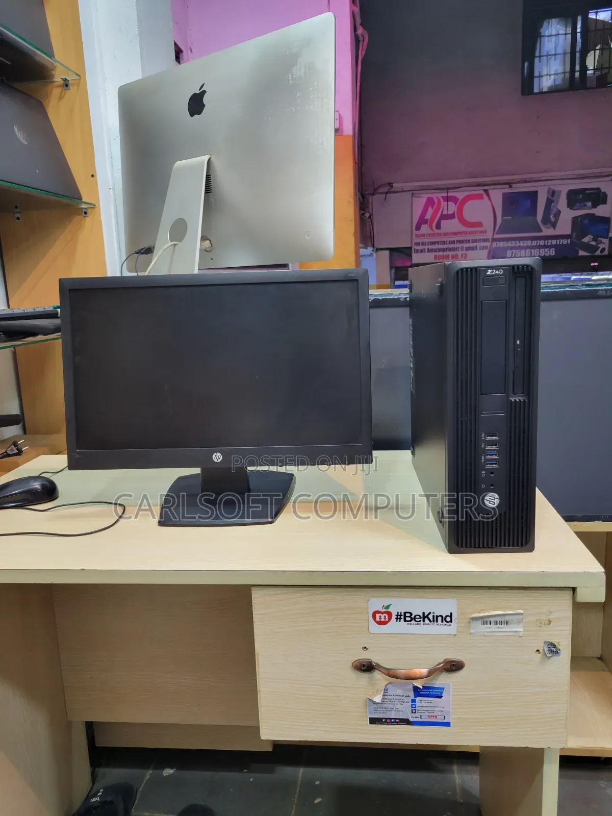Desktop Computer HP 4GB Intel Core i3 HDD+SSD 500GB