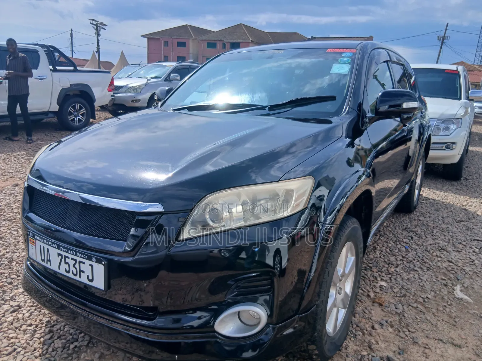 Toyota Vanguard 2011 Black