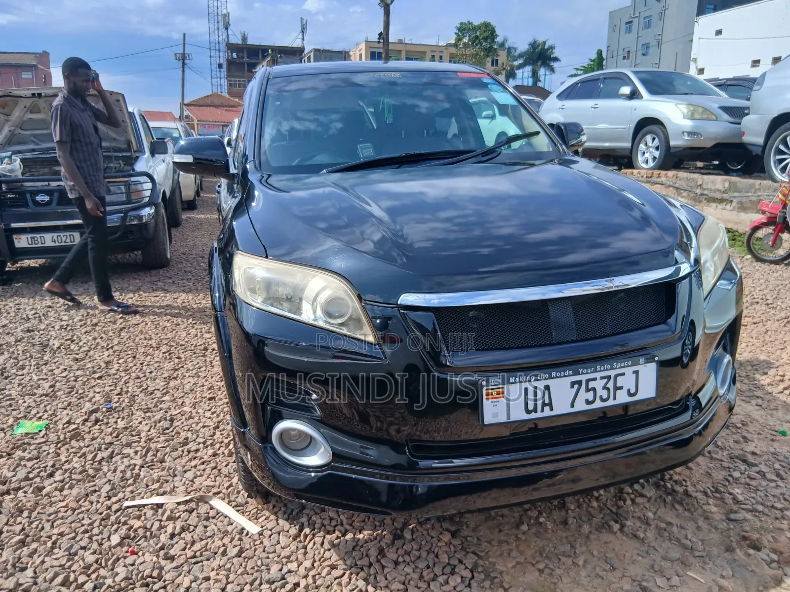 Toyota Vanguard 2011 Black