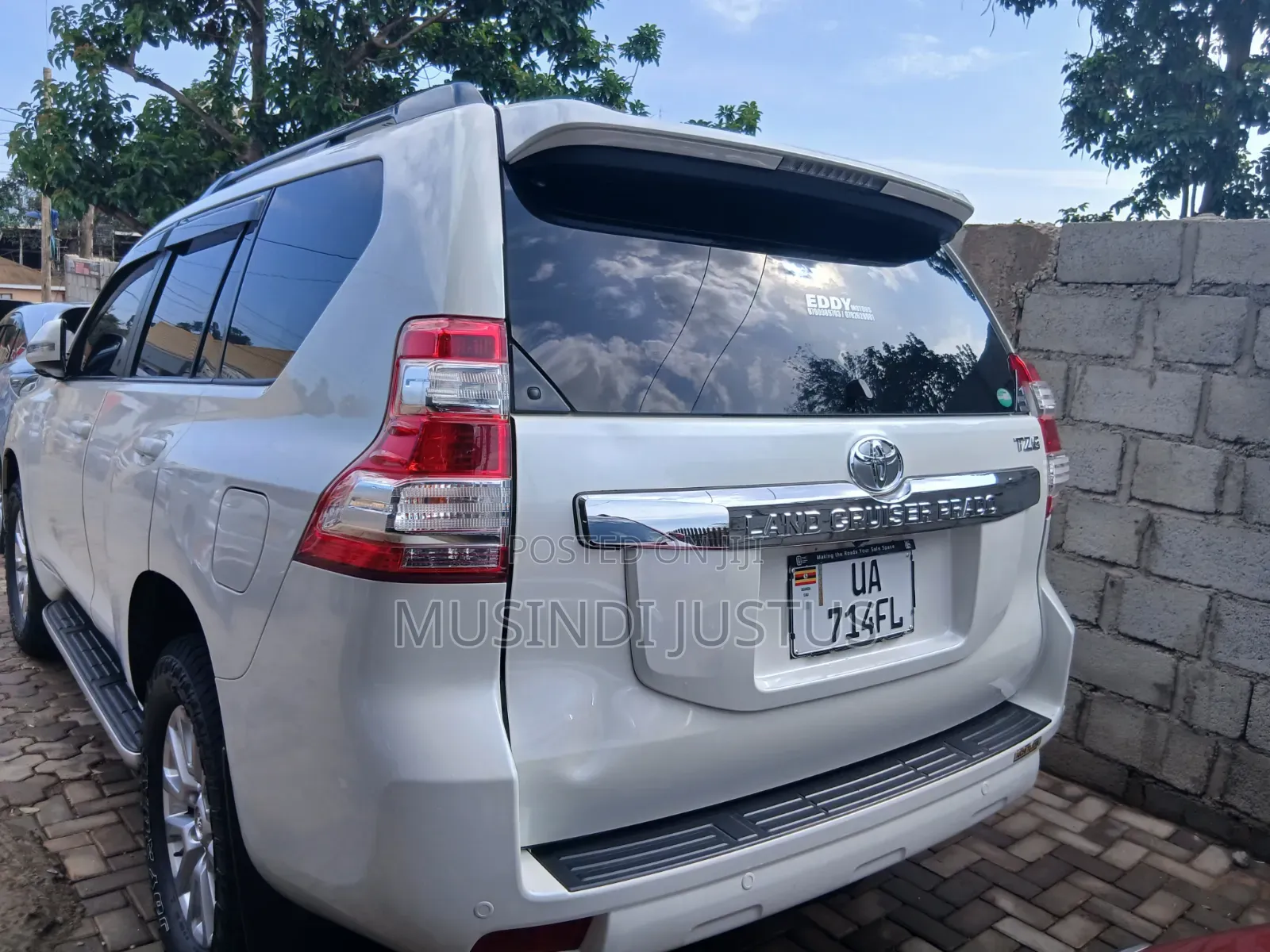 Toyota Land Cruiser Prado 2014 White