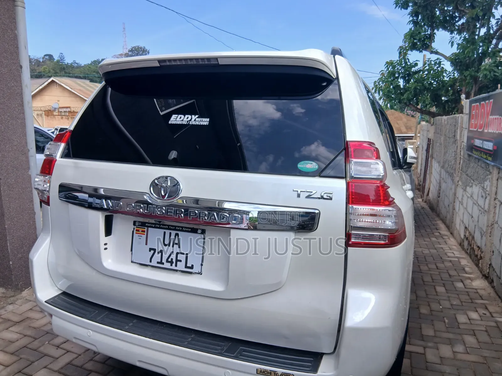 Toyota Land Cruiser Prado 2014 White