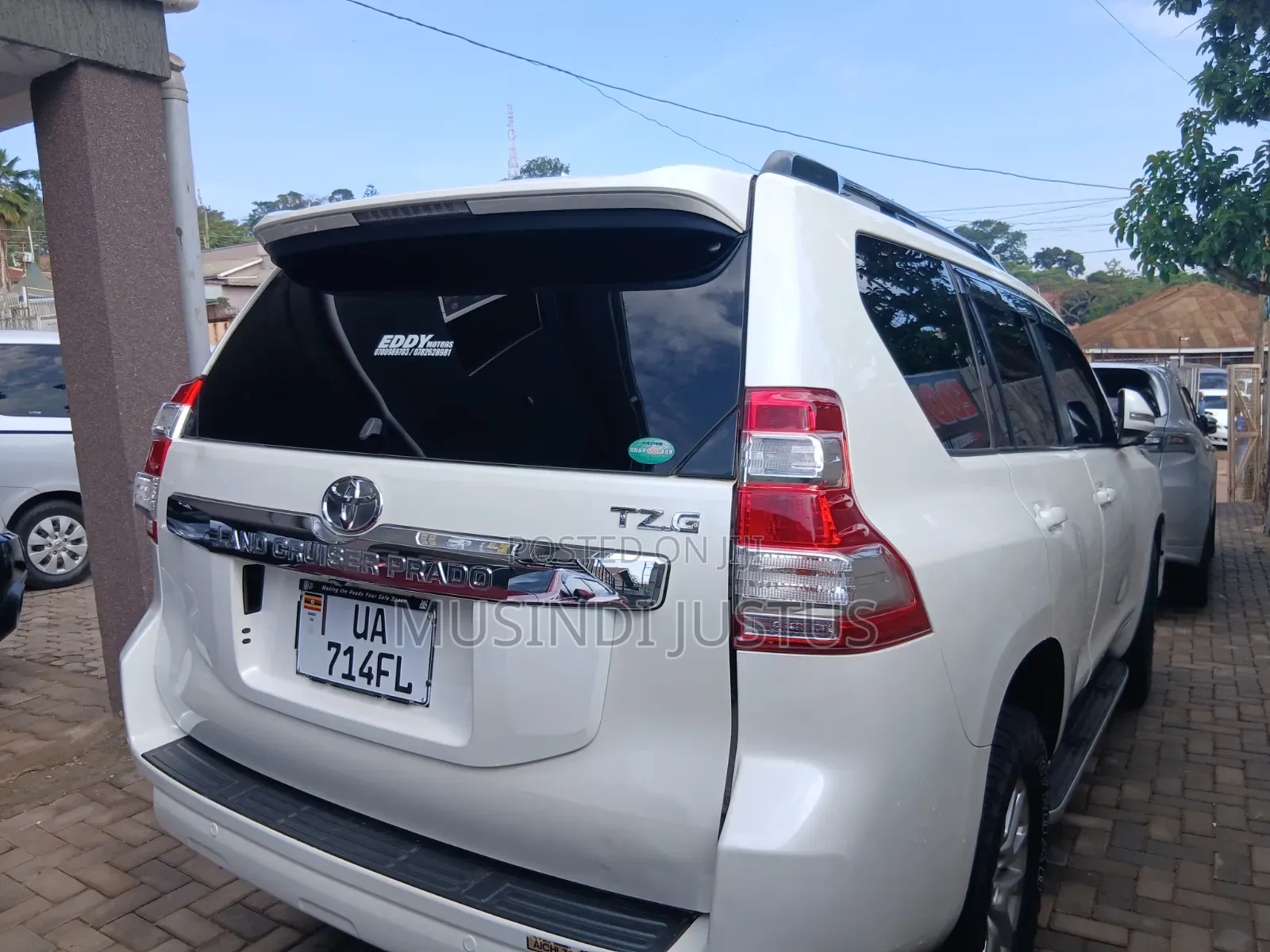 Toyota Land Cruiser Prado 2014 White