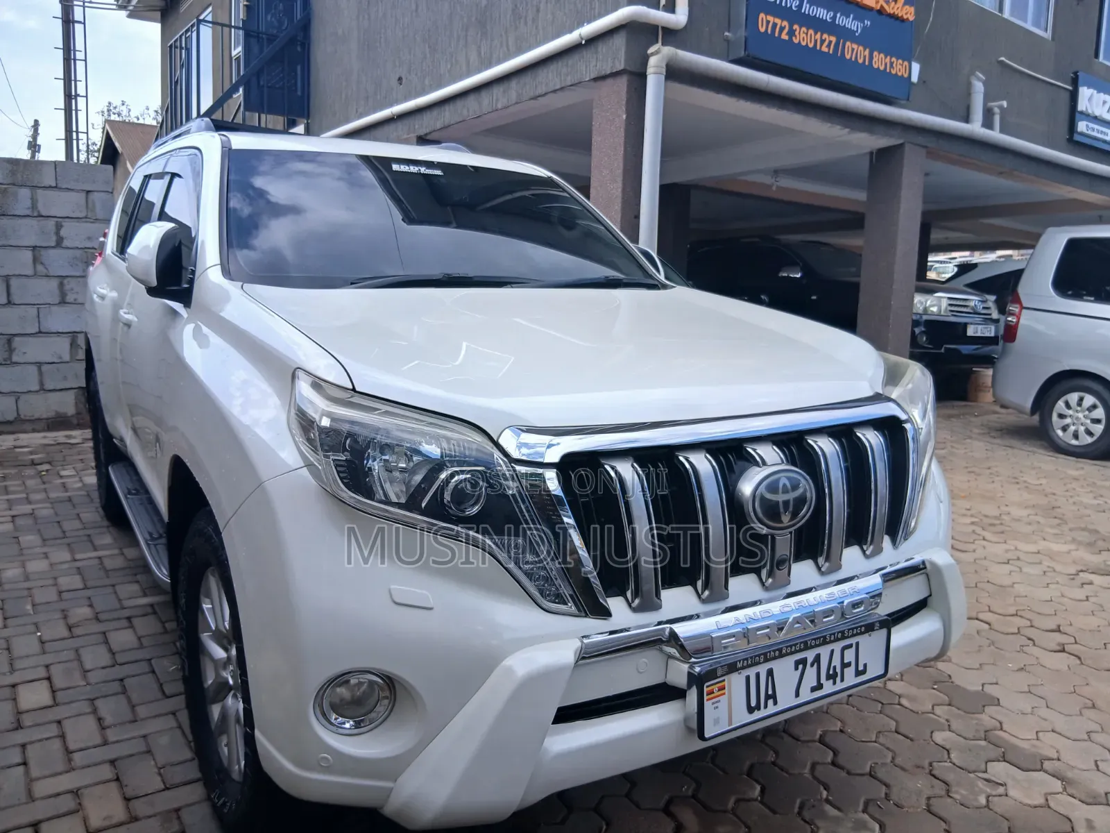 Toyota Land Cruiser Prado 2014 White