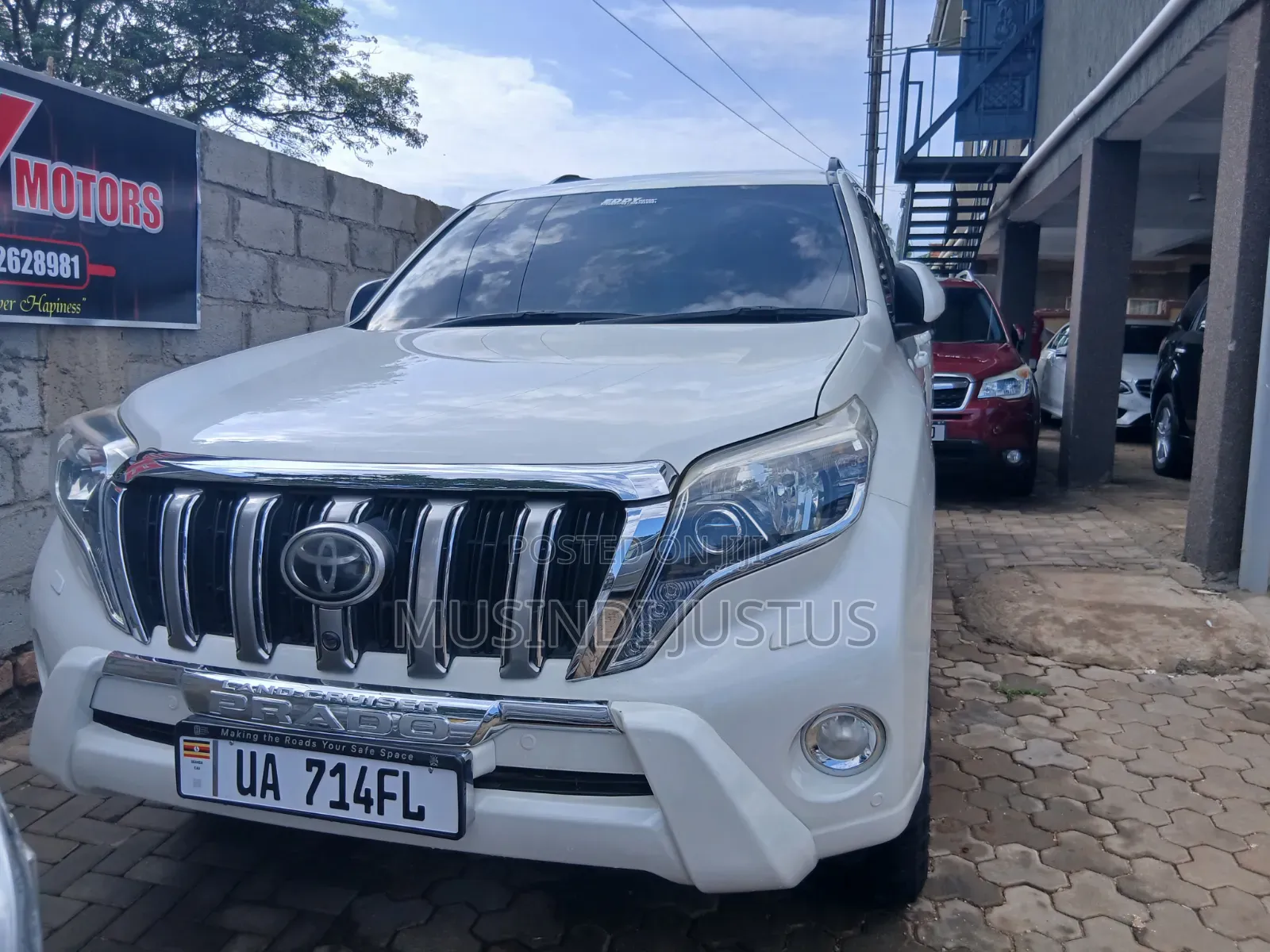 Toyota Land Cruiser Prado 2014 White