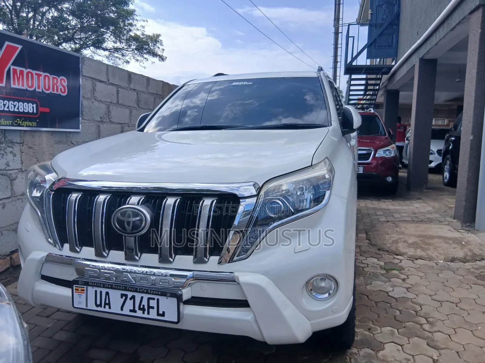 Toyota Land Cruiser Prado 2014 White