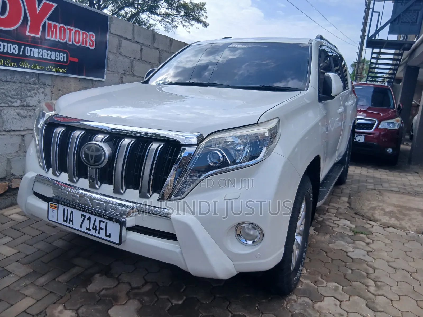 Toyota Land Cruiser Prado 2014 White