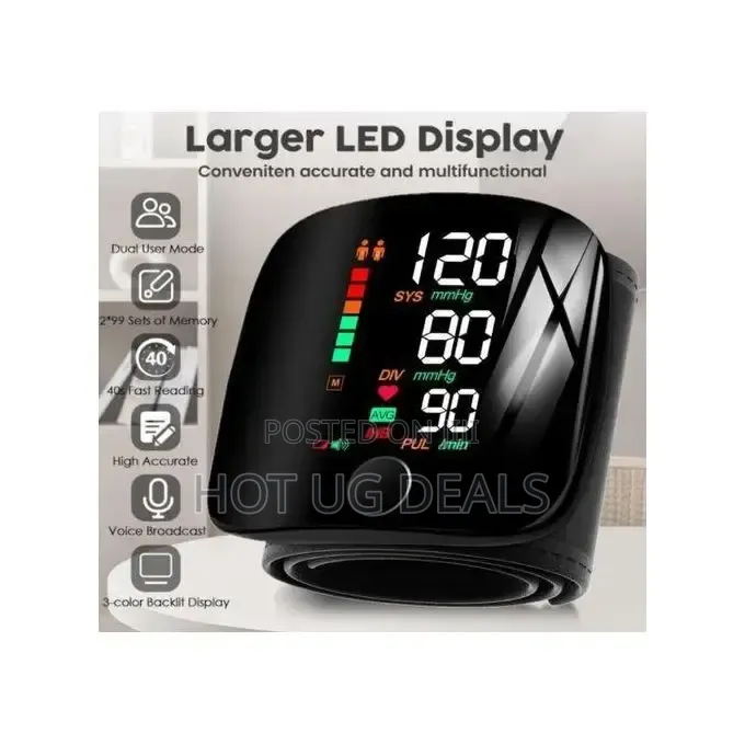 Automatic Digital BP Machine With Large Voice Broadcast LED Screen,