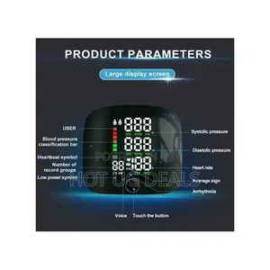 Automatic Digital BP Machine With Large Voice Broadcast LED Screen,