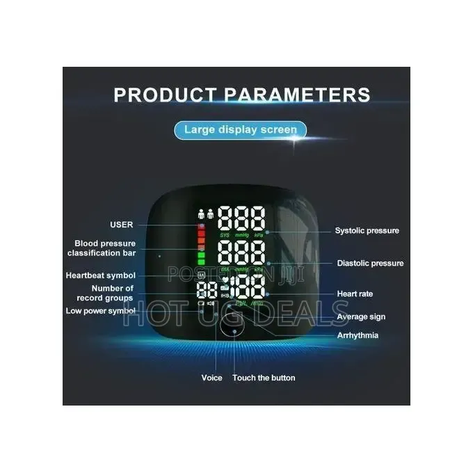 Automatic Digital BP Machine With Large Voice Broadcast LED Screen,