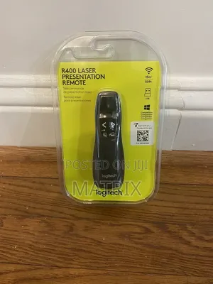 Logitech R400 Wireless Red Laser Presentation Remote Pointer USB