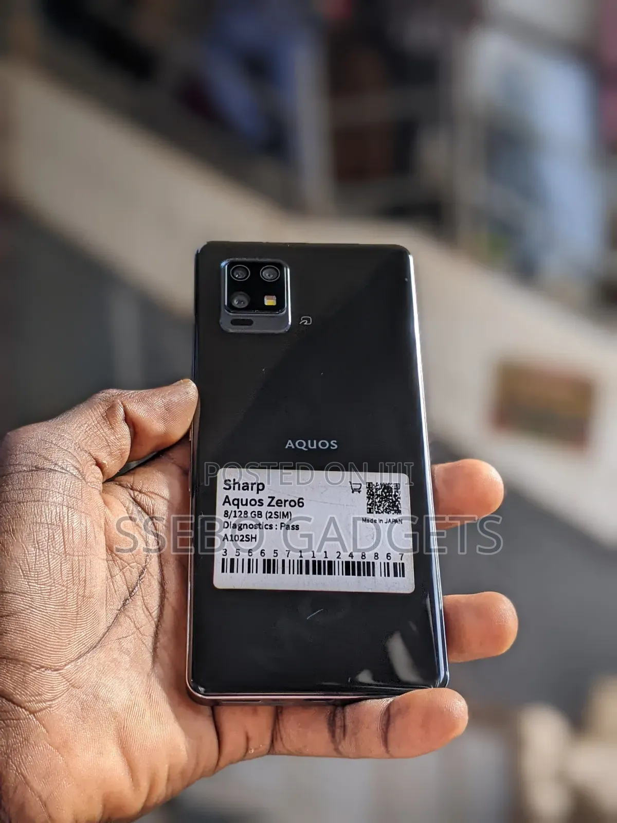 Sharp Aquos zero6 128 GB Black