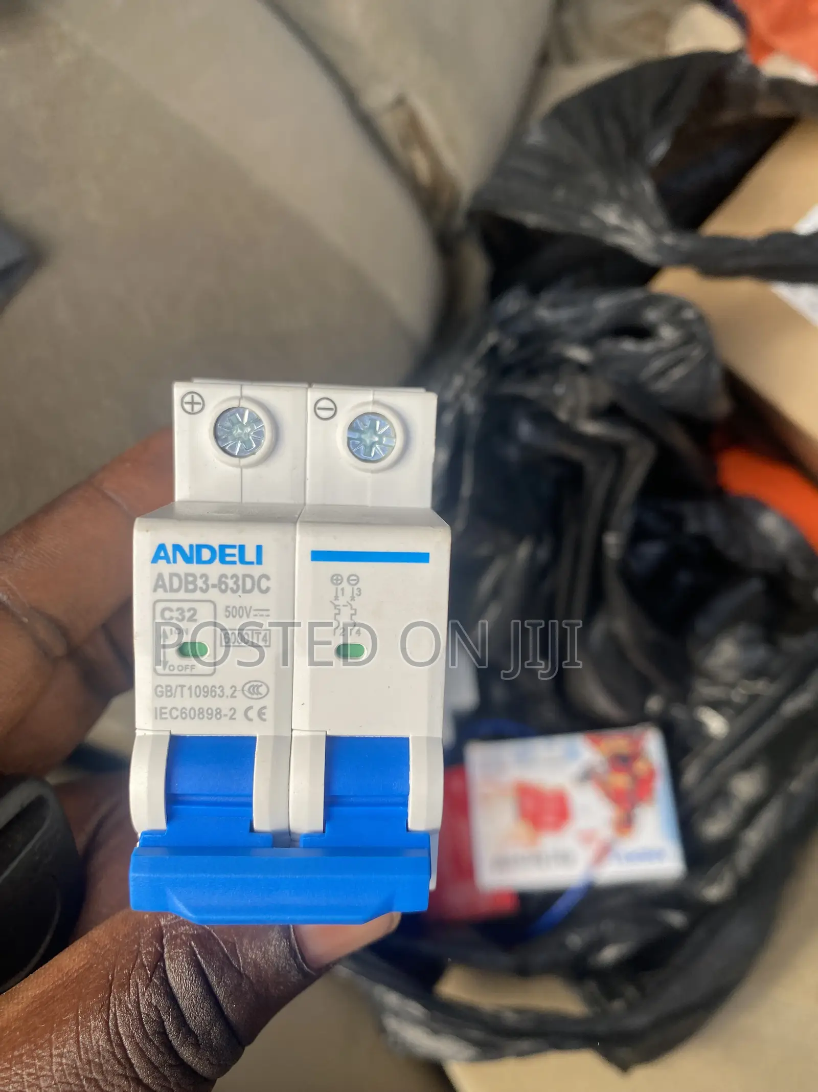 DC Solar SPD & DC Breakers (32A / 63A) – Andeli | Wakiso