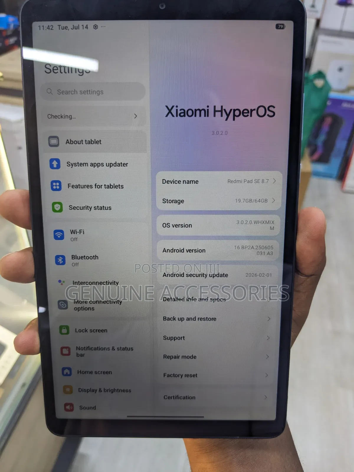 Xiaomi Redmi Pad SE 8.7 64 GB Gray