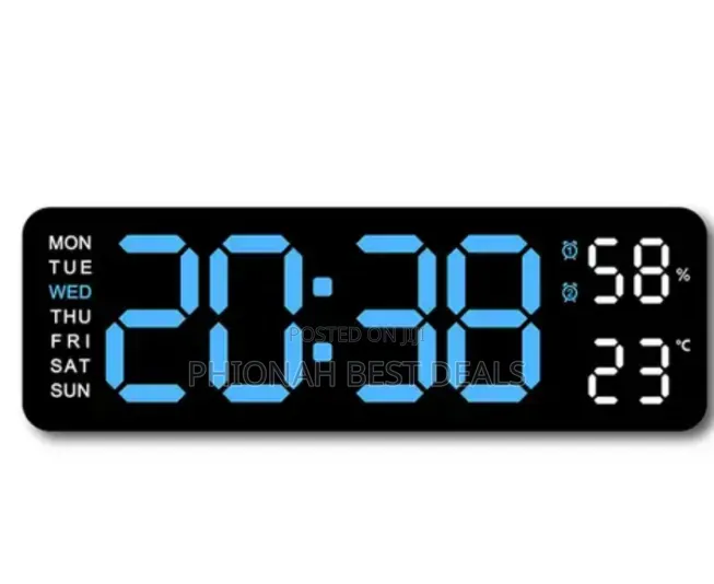 Large LED Digital Alarm Clocks