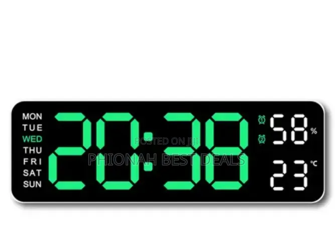 Large LED Digital Alarm Clocks