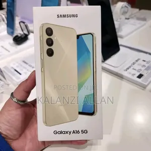 New Samsung Galaxy A16 5G 256 GB Gold