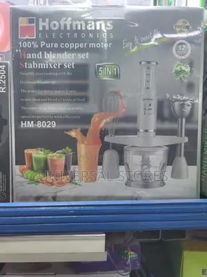 Hoffmans HM-8029 5-in-1 Hand Blender Set,