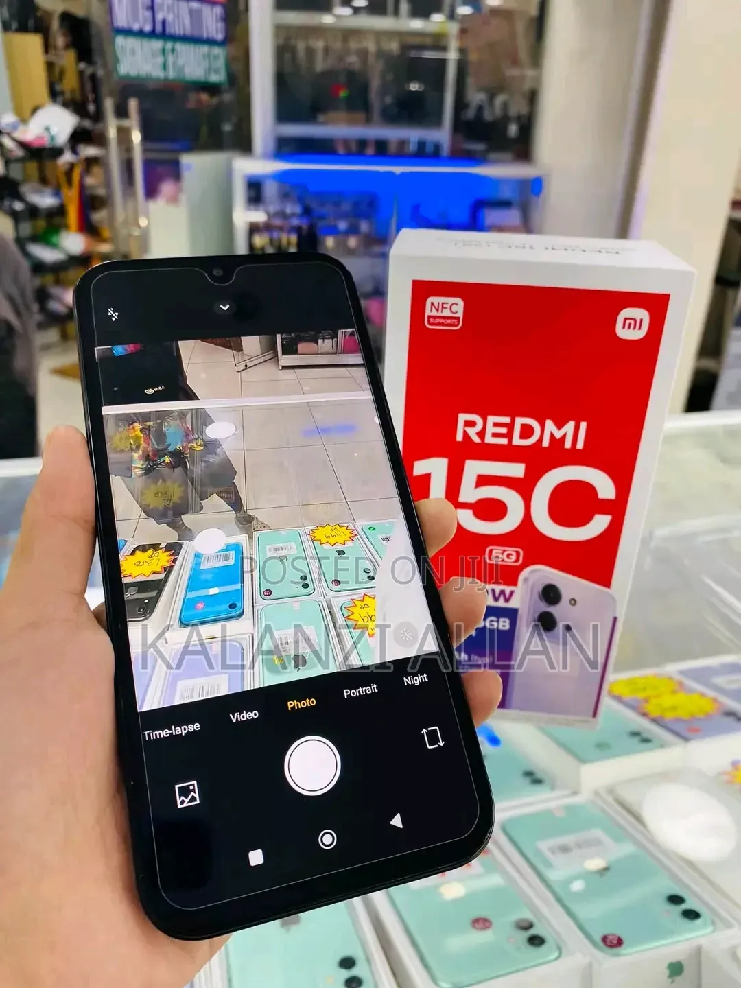 New Xiaomi Redmi 15C 4G 256 GB Black