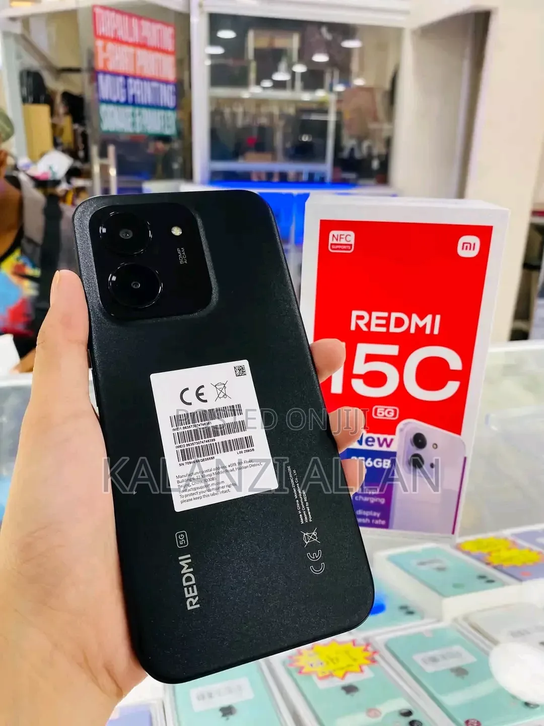 New Xiaomi Redmi 15C 4G 256 GB Black
