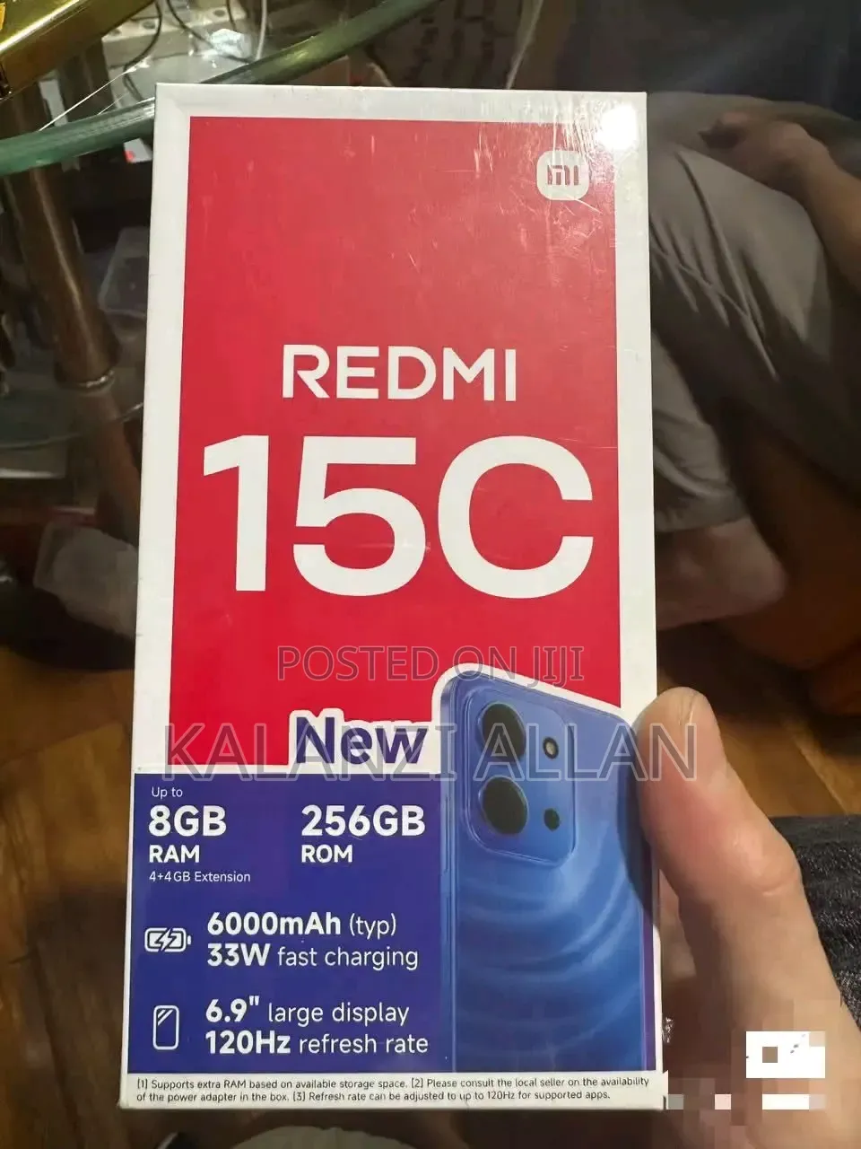 New Xiaomi Redmi 15C 4G 256 GB Gold
