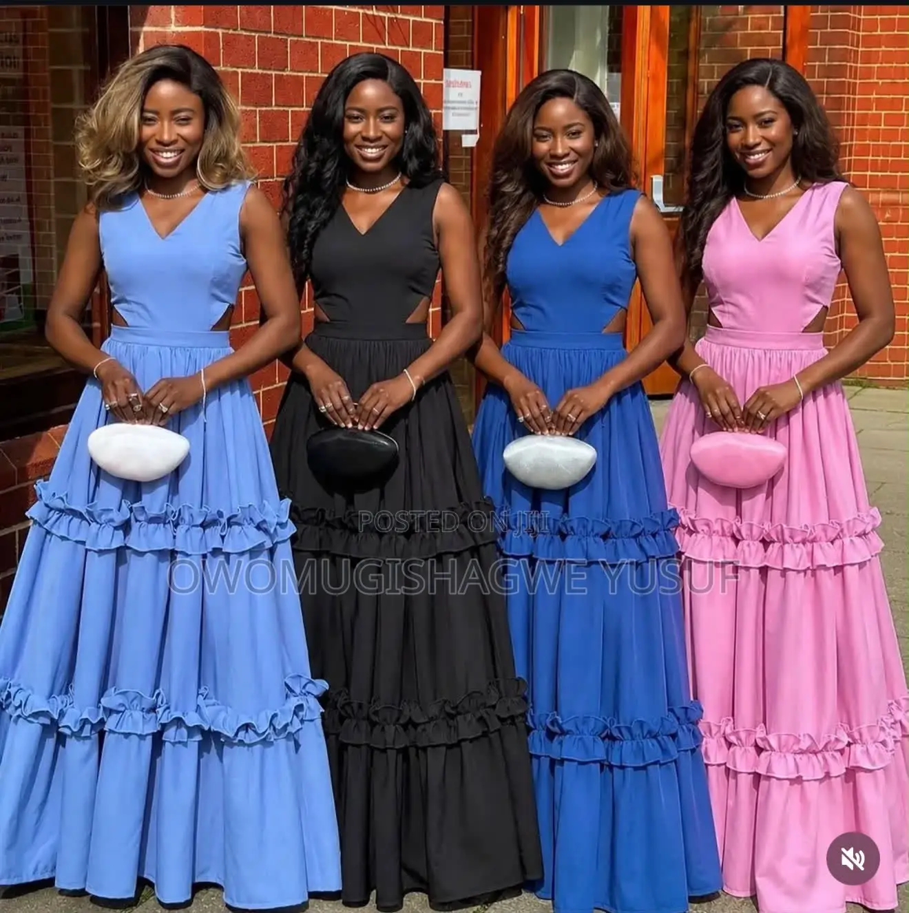 Ladies Armless Holed Dresses