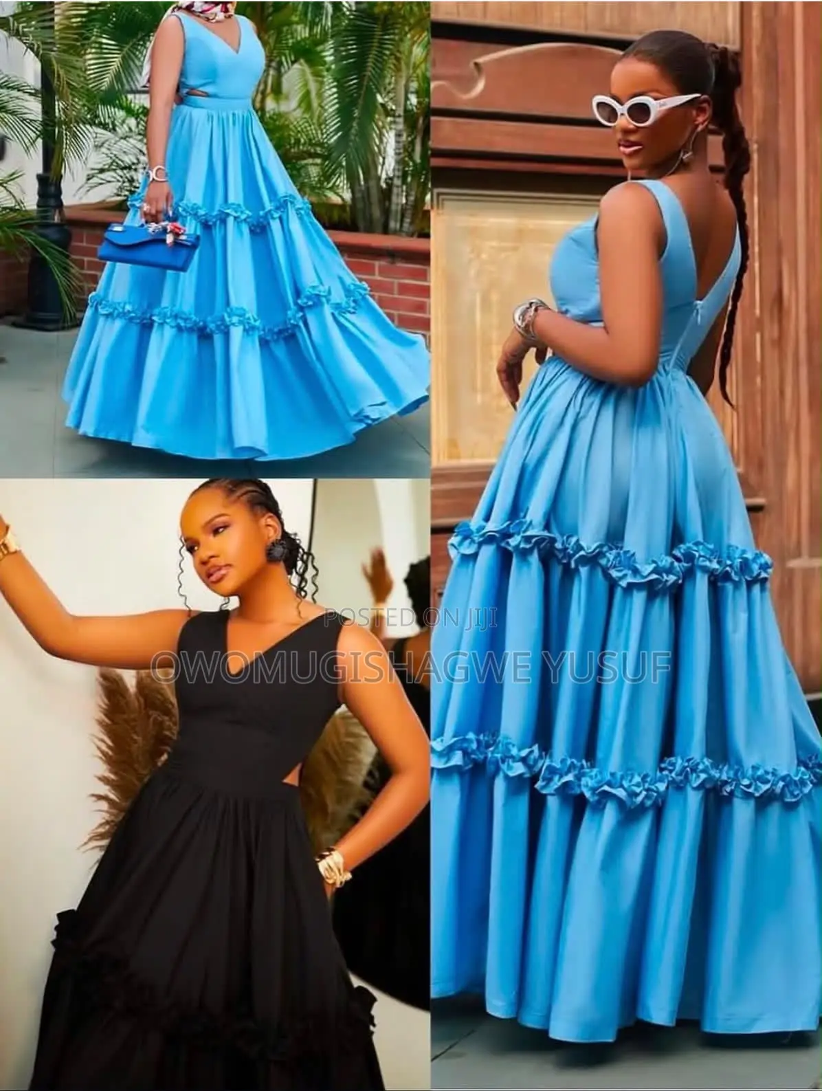 Ladies Armless Holed Dresses