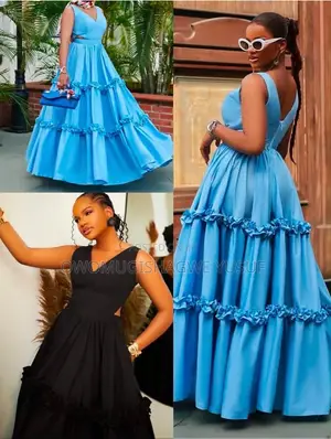 Ladies Armless Holed Dresses