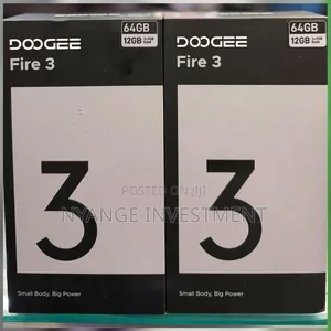 New Doogee Fire 3 Pro 128 GB Black