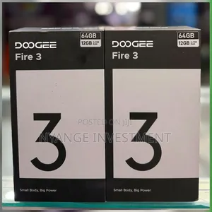 New Doogee Fire 3 Pro 128 GB Black