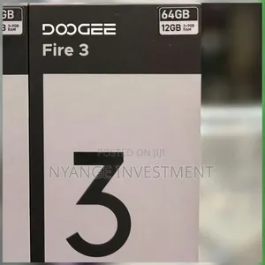 New Doogee Fire 3 Pro 128 GB Black