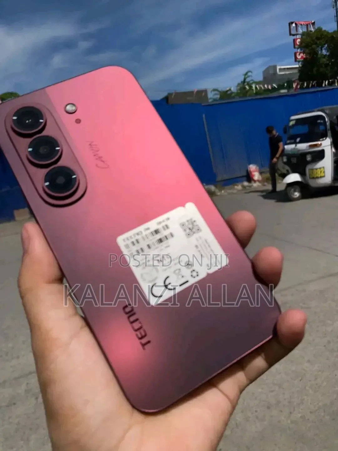 New Tecno Camon Slim 256 GB Red