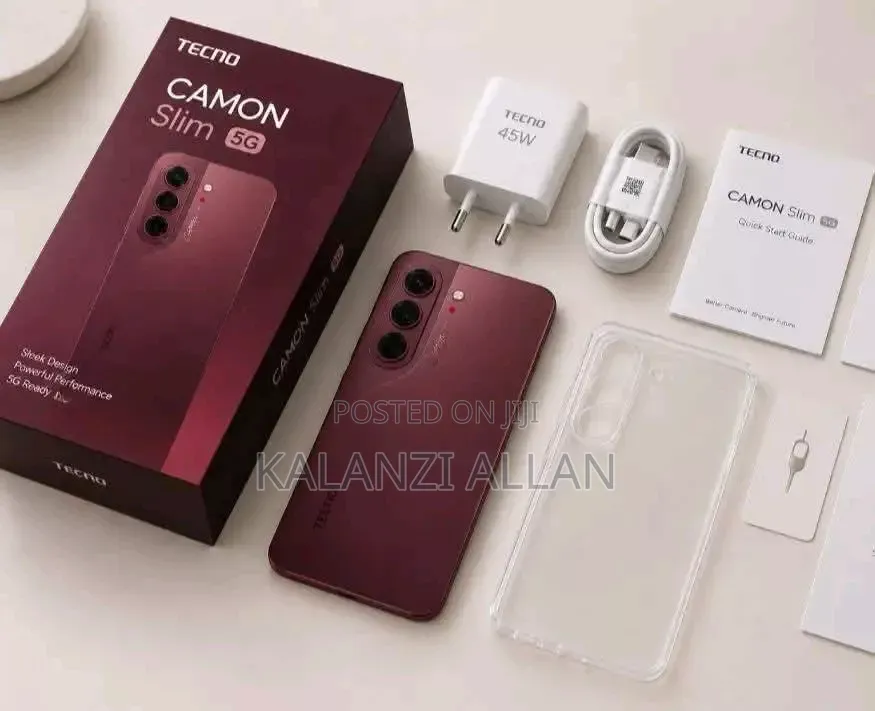 New Tecno Camon Slim 256 GB Graphite