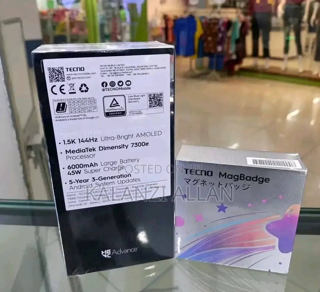 New Tecno Camon Slim 256 GB Bronze