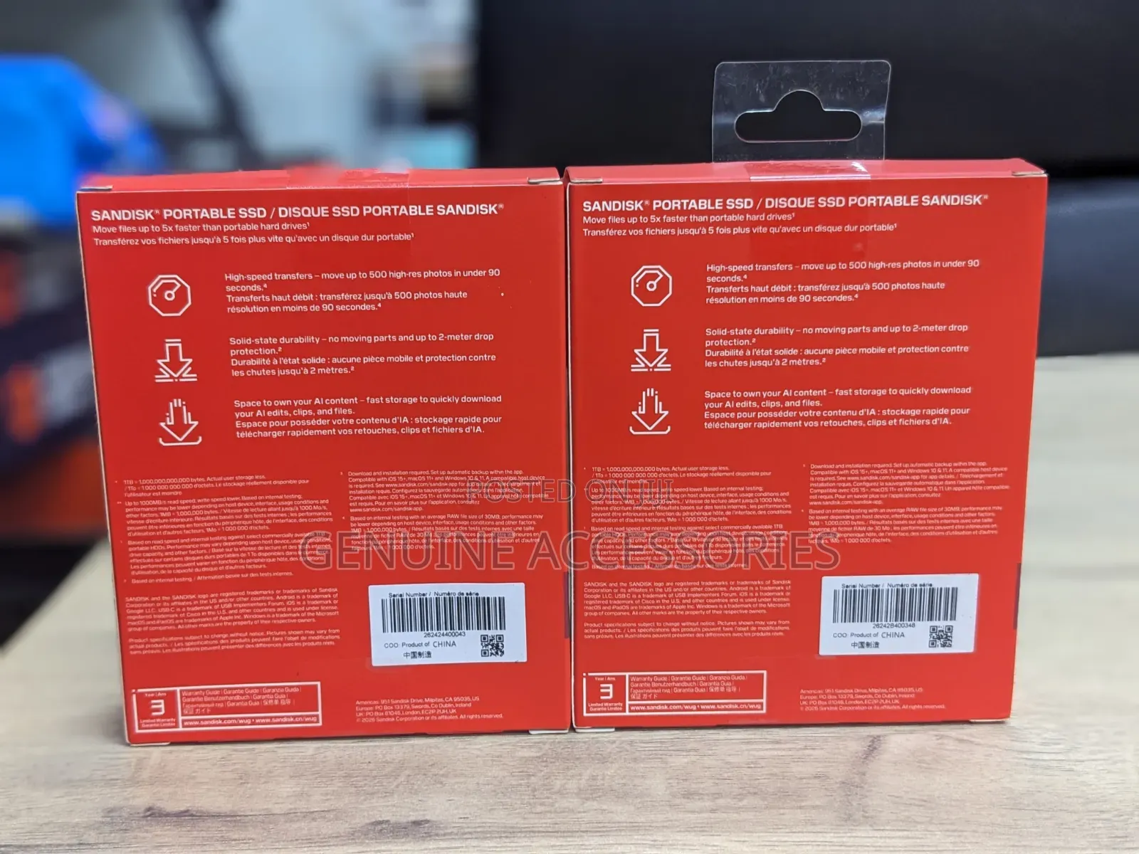 Sandisk 2TB Extreme Portable