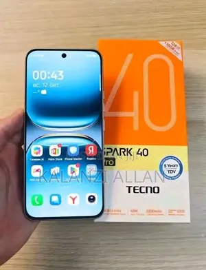 New Tecno Spark 40 Pro 256 GB Gray