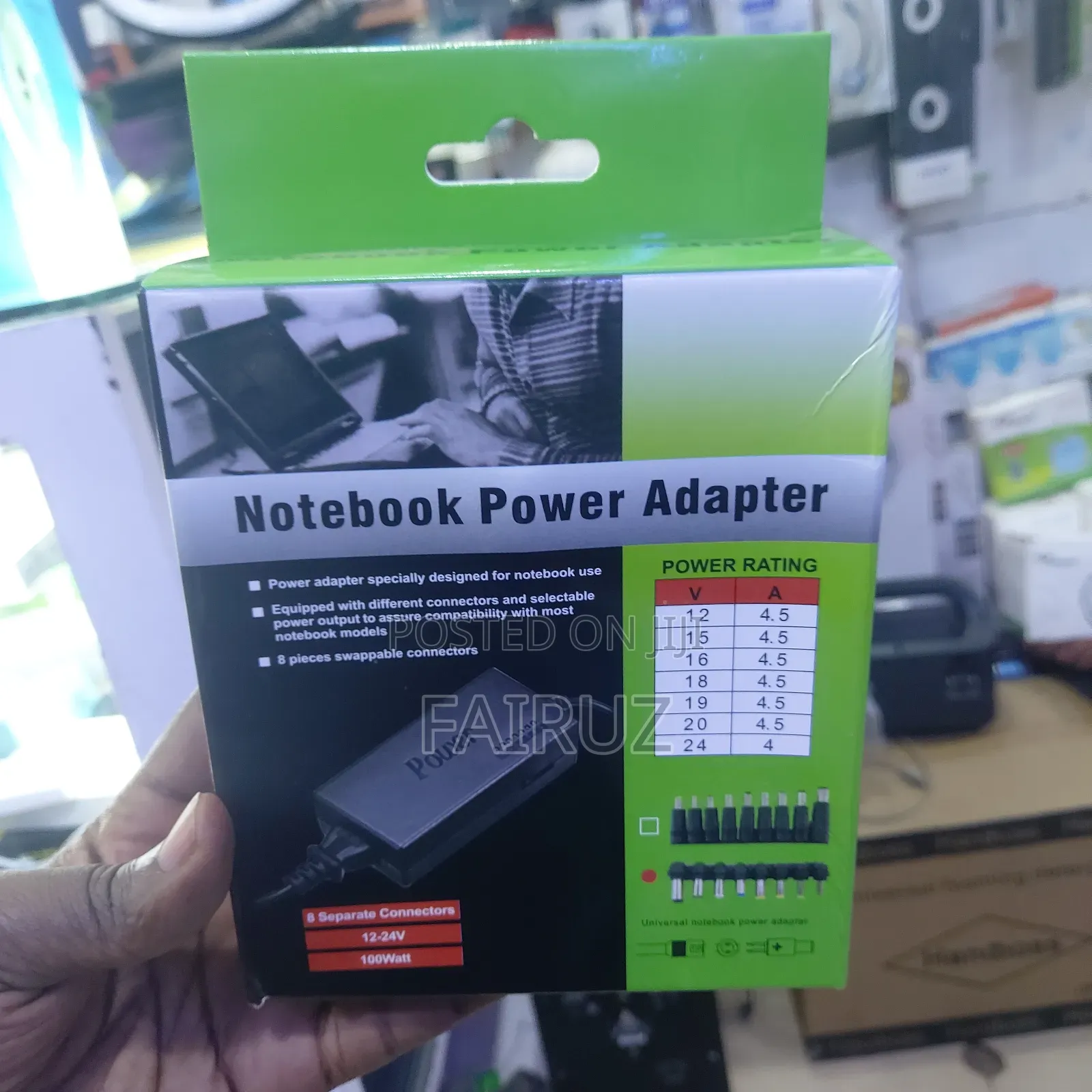 Universal Power Adapter 12-24v/ Notebook Power Adapter