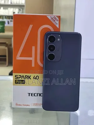 New Tecno Spark 40 Pro+ 256 GB Black