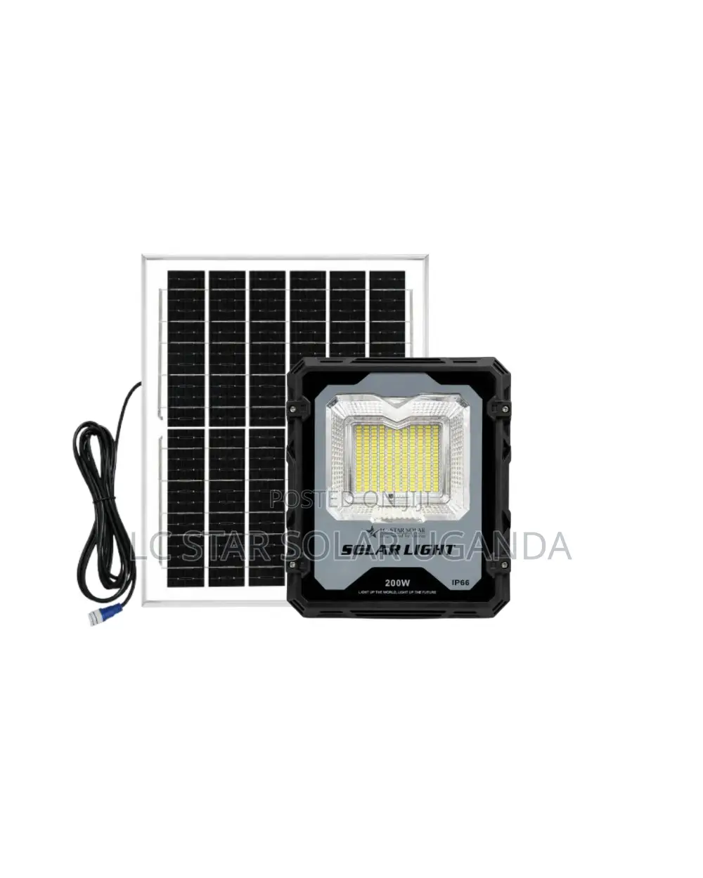 200W Solar Flood Light
