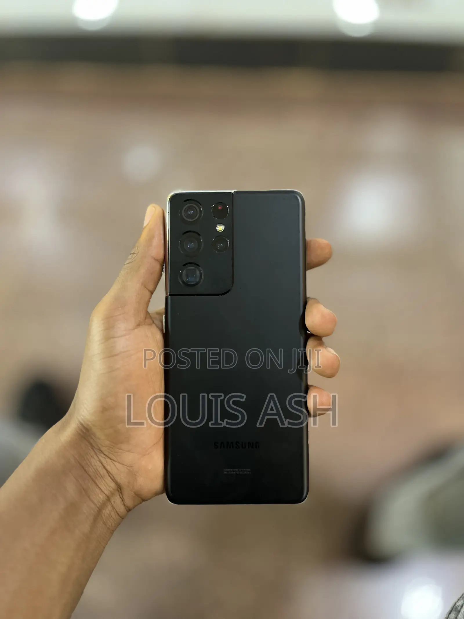 Samsung Galaxy S21 Ultra 5G 128 GB Black