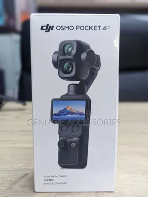 Dji Osmo Pocket 4P Standard Combo With Fill Light Handle