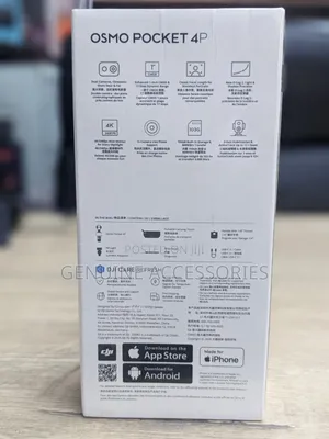 Dji Osmo Pocket 4P Standard Combo With Fill Light Handle