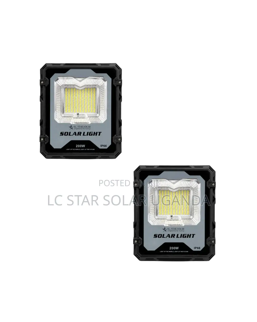 200W Solar Flood Light