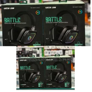Green Lion Battle Wireless Gaming Headphones