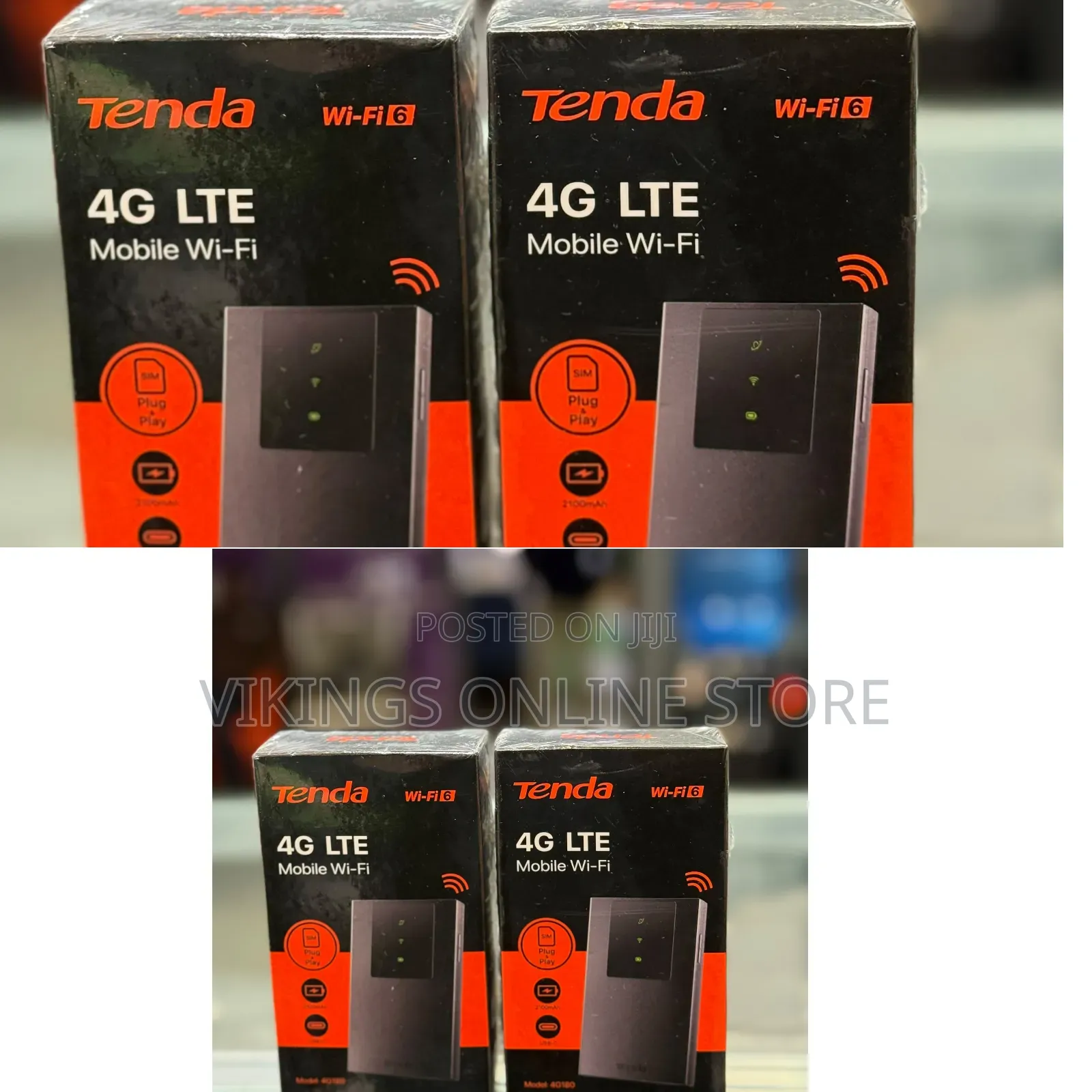 Tenda 4G180 V4.0 Mobile Wi-Fi Router