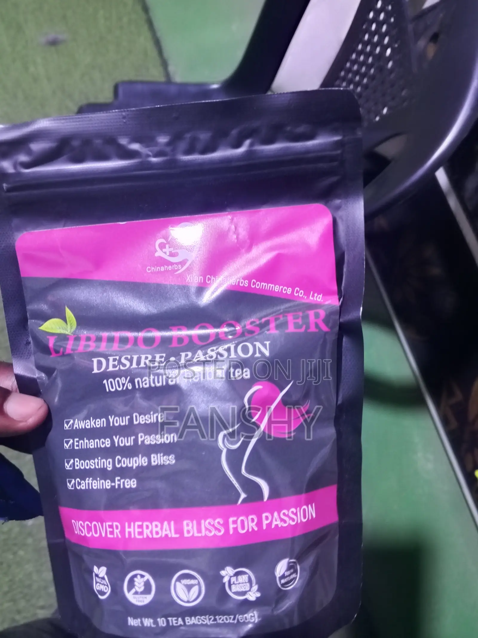 Original Libido Booster Herbal Tea – Desire & Passion 60g, 10 Tea Bags