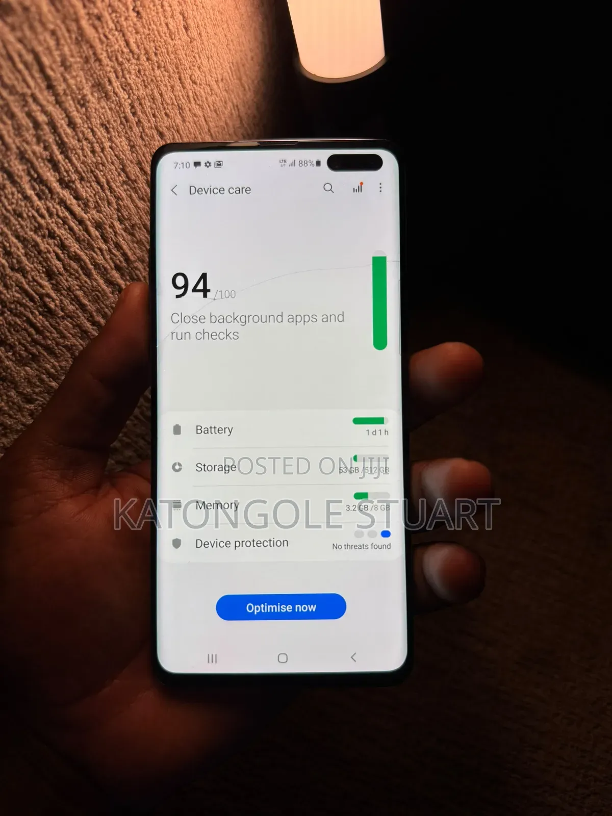New Samsung Galaxy S10 5G 512 GB Black