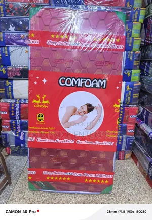 3x6 By6 Inches. Comfoam Mattress. Super Density Mattresses