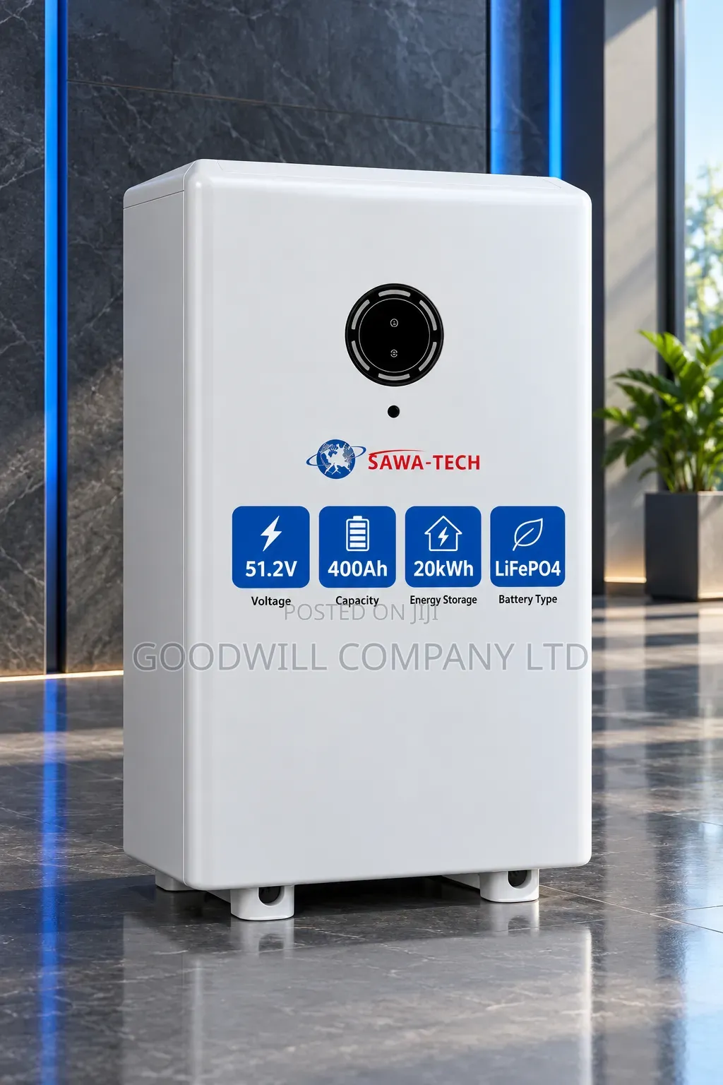 20kwh 400ah 51.2v Sawa Tech Lithium Battery